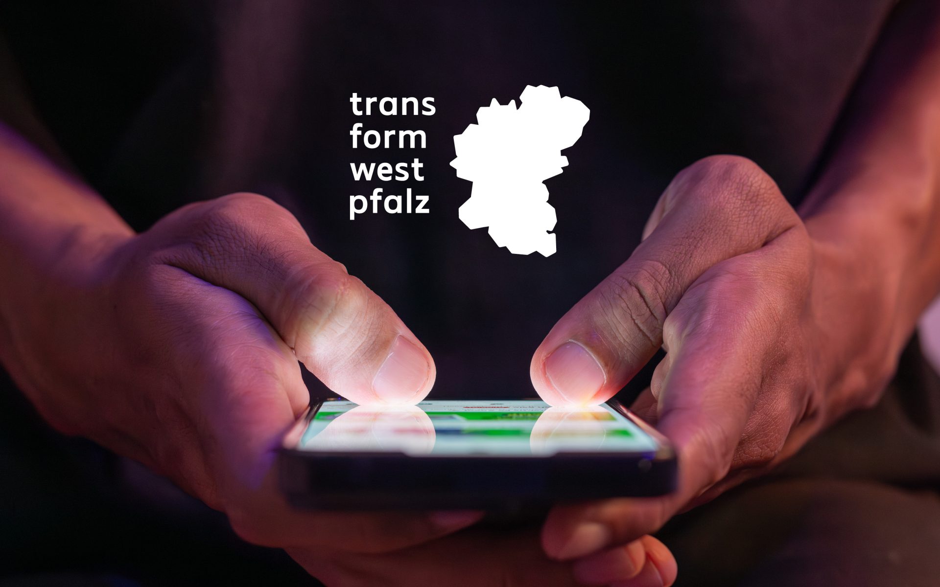 Passendes Projekt-Branding – Transform Westpfalz